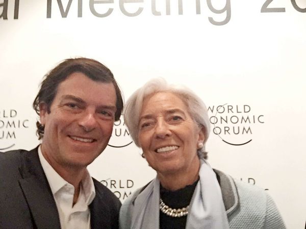 La Segunda: Nicolás Shea y su participación en Davos 2017